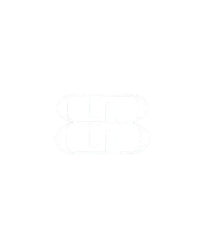 Logo de Benoît Bariteau, en blanc