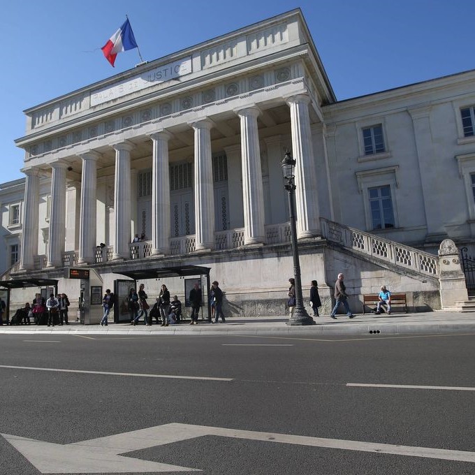 Photo du Palais de Justice à Tours, 37